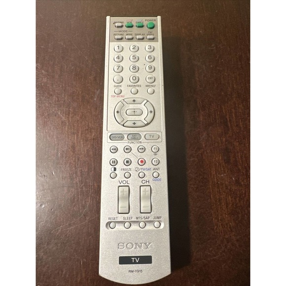 Sony RM-Y915 TV Remote Control KDF-42WE655 50WE655 55WF655 KDP-57WS655 51WS655 - Picture 1 of 5